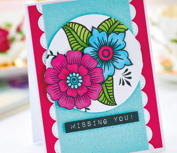 Floral Greeting Card Project