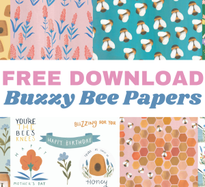 FREE Buzzy Bee Papers