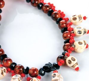 Gothic Skulls Necklace