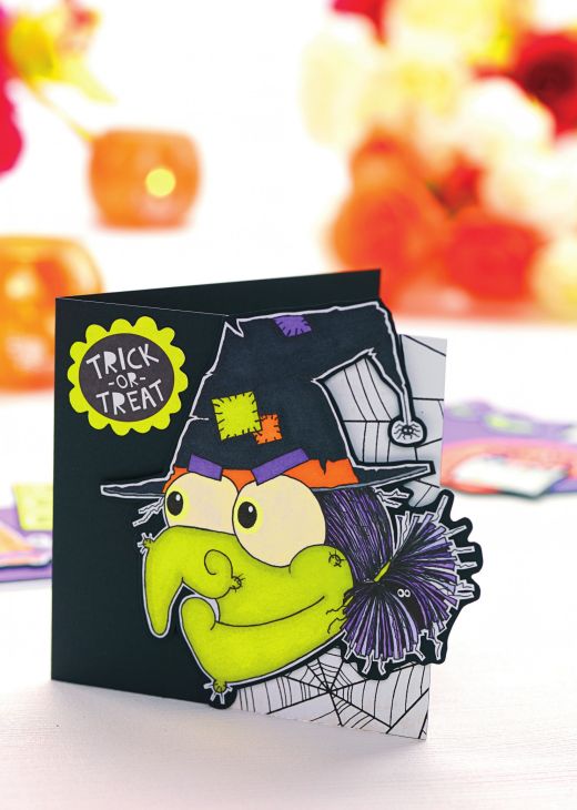Halloween Witch Cards