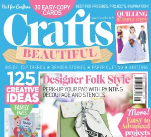 Crafts Beautiful June 2014 (Issue 267) Template Pack