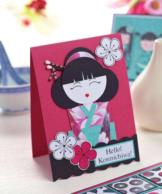 Make Cards With Japanese Inspired Stamps