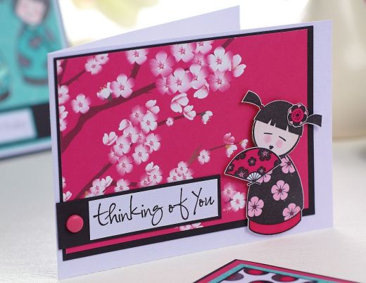 Make Cards With Japanese Inspired Stamps