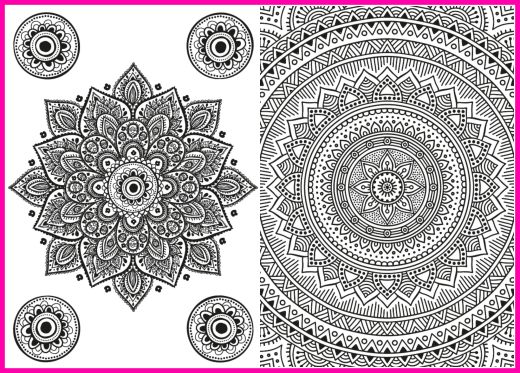 Mandala Colouring In Pages