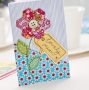 Gorgeous Stitched Flower Mother’s Day Card Gorgeous Stitched Flower Mother’s Day Card