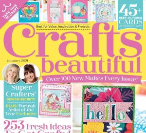Crafts Beautiful January 2021 Issue 354 Template Pack