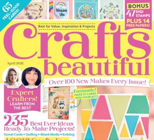 Crafts Beautiful April 2021 Issue 357 Template Pack
