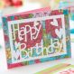 Happy Birthday, Love & Bird Papercutting Templates