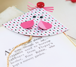 Papercraft Mouse Bookmark