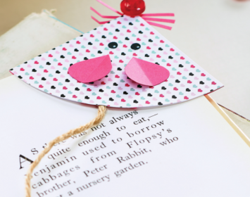 Papercraft Mouse Bookmark Papercraft Mouse Bookmark