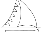 Sailboat Cushion Motif