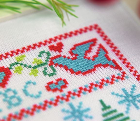 Stitch A Sampler Christmas Gift
