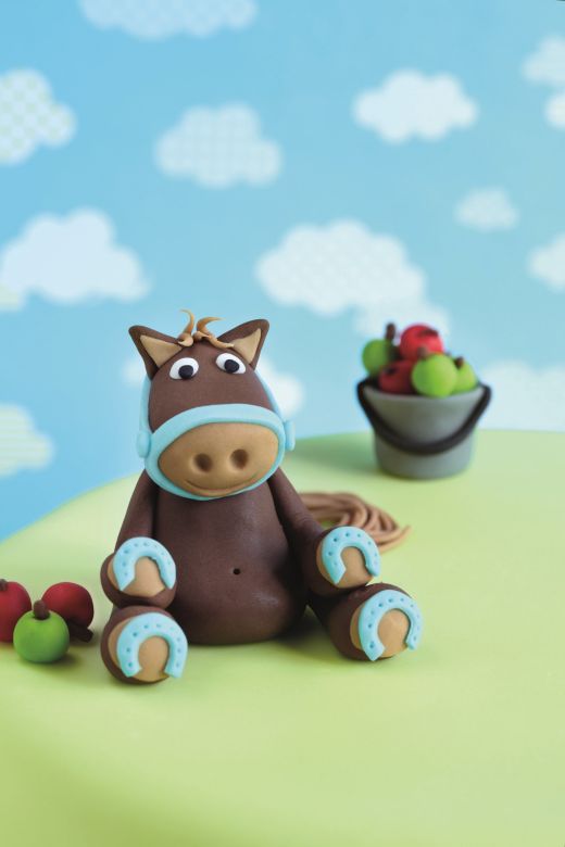 Sugarcraft Horse Cake Decoration