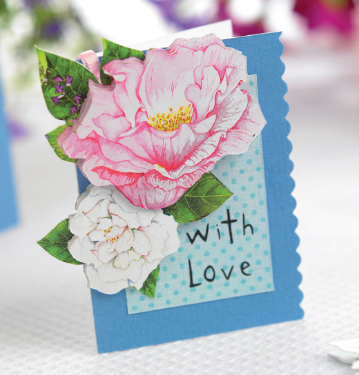 Thinking Of You Decoupage Cards