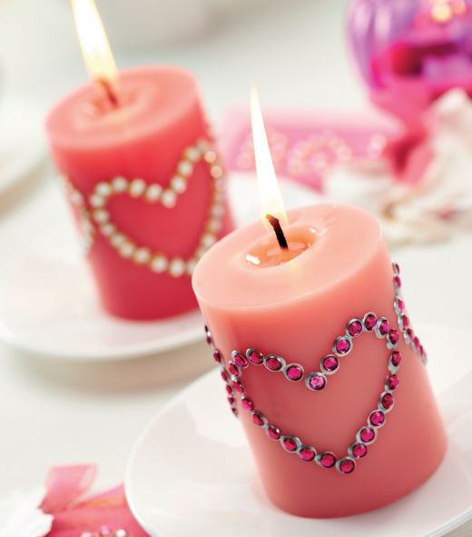 Valentine Candle Heart