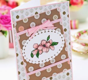 Clematis Themed Painted Cards