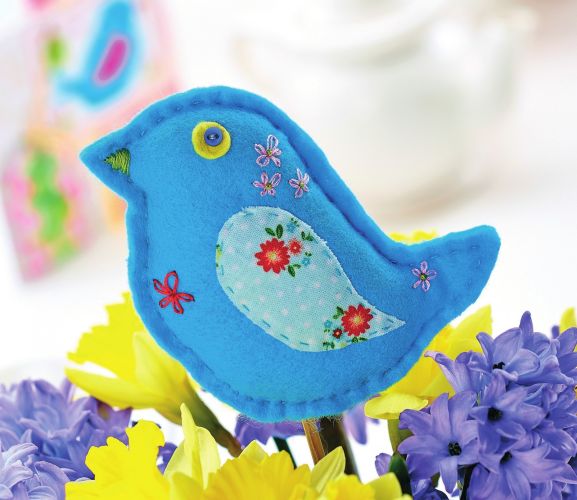 Cross Stitch Birds To Pretty Up Your Pad