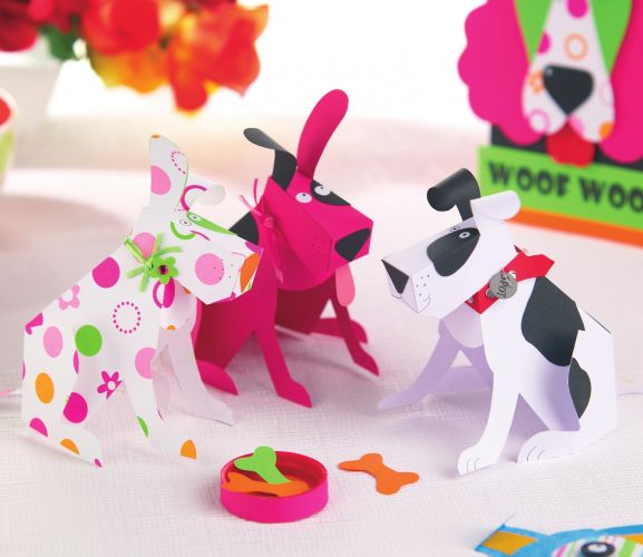 Funky Paper Pups