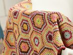 Hexagon Crochet Blanket