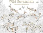Wild Savannah Colouring In Page