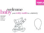 Paint Teddy Motifs For A Nursery
