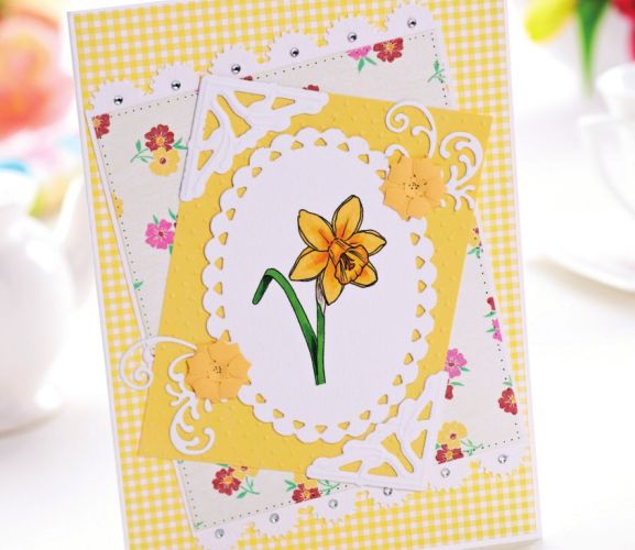 Spring Florals On Cards
