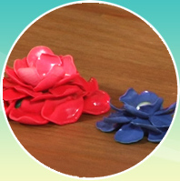 How to make polymer-clay flowers in minutes