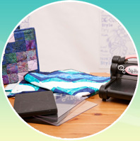Learn to make a mini-quilt with Sizzix quilting dies