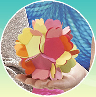 Decorative flower balls