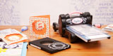 Using Sizzix dies to create a contemporary aperture card