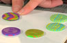 Craft striped Fimo buttons