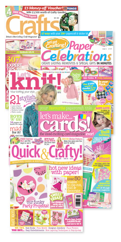WIN! A year’s subscription to any of our crafting titles worth up to £46.99!