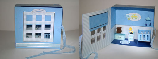 Cut & Craft 3-D Nursery Template