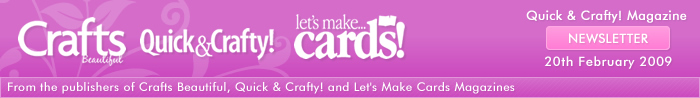 Crafts Beautiful, Quick & Crafty, Let's make cards