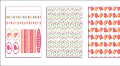 Crafts Beautiful July 2009 (issue 203) Template Pack & Free Papers Crafts Beautiful July 2009 (issue 203) Template Pack & Free Papers