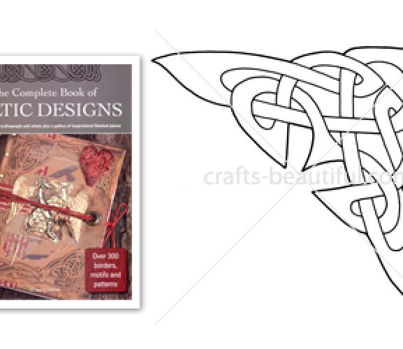 Celtic Knot Corner Free Digital Download Free Card Making Downloads