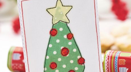 Appliqué Christmas Card Templates Appliqué Christmas Card Templates