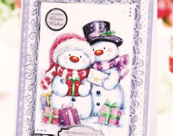 Jolly Christmas Snowmen Card Jolly Christmas Snowmen Card