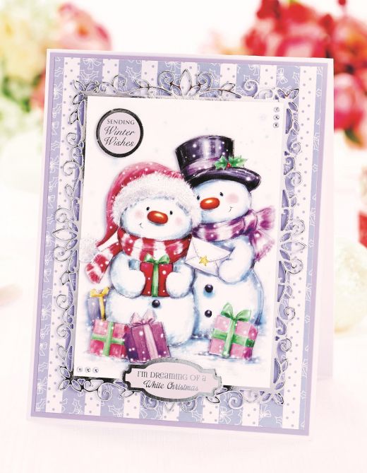 Jolly Christmas Snowmen Card