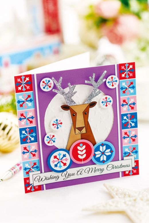 Jolly Papercraft Reindeer
