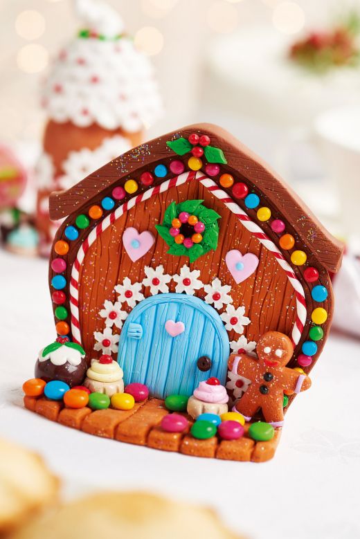 Clay Gingerbread Houses Free Card Making Downloads More Crafts