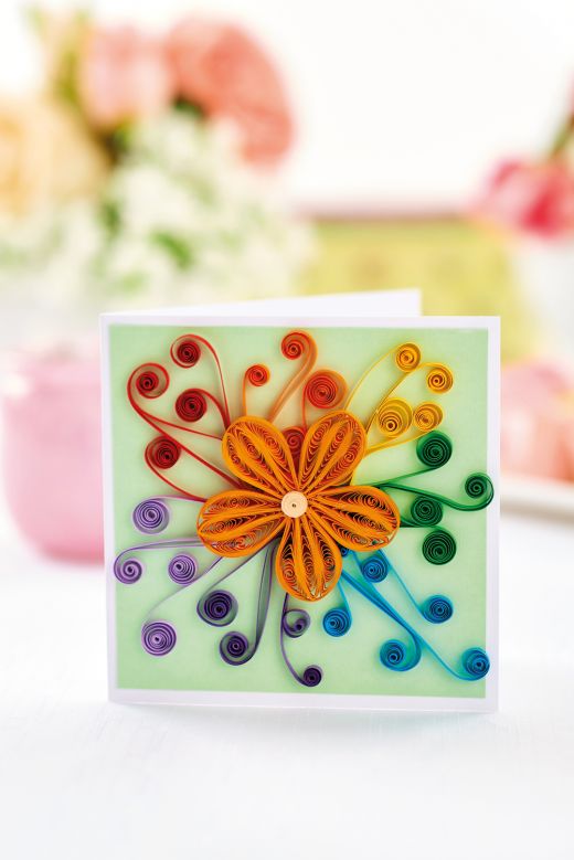 How To Create Quilled Flowers Free Craft Project Papercrafting