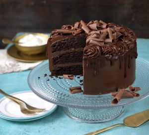 Divine Chocolate Layer Cake