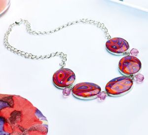 Create a Sixties Style Collection Necklace