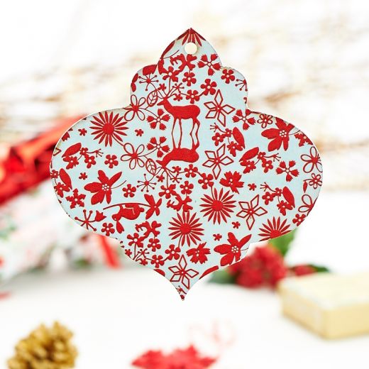 Decoupage Christmas Decorations Free Craft Project Papercraft