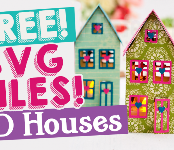 Download Free Svg Files 3 D Houses Free Card Making Downloads Card Making Digital Craft Crafts Beautiful Magazine SVG Cut Files