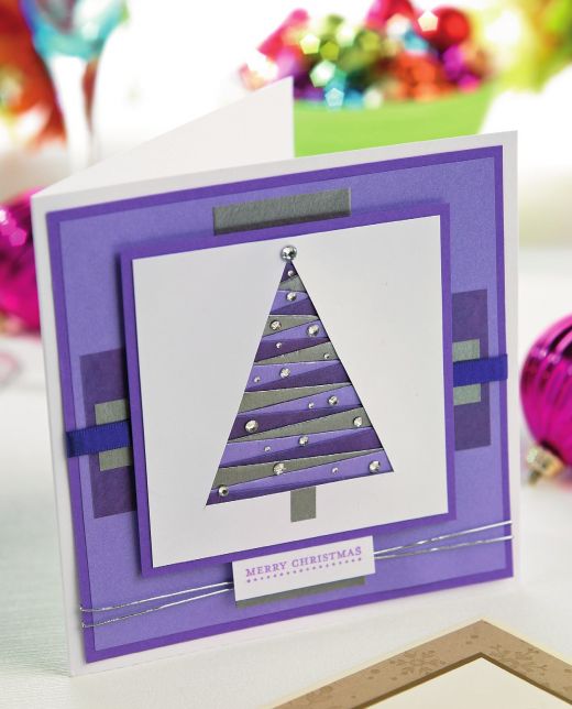 Iris Folding Christmas Cards Templates