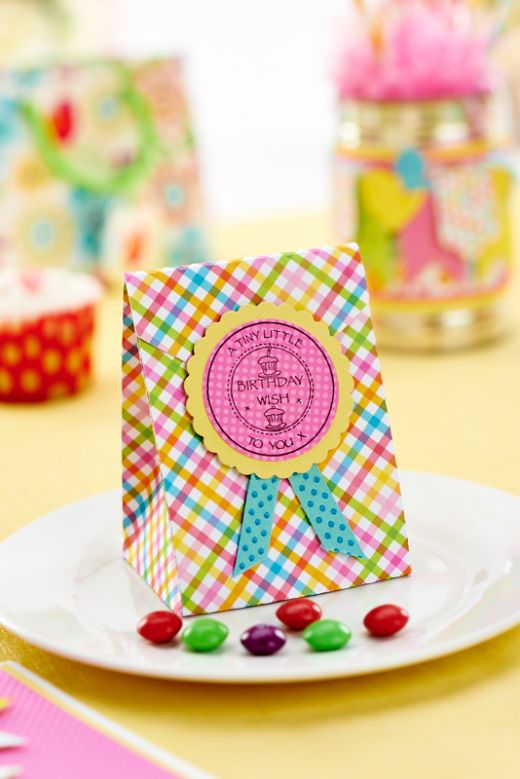 Kids’ Party Bag Free Craft Project Papercraft Crafts Beautiful