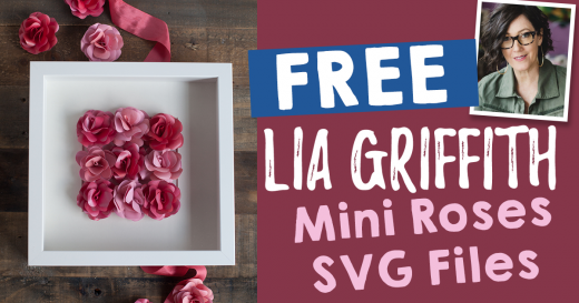 Download Free Lia Griffith Mini Roses Svg File Free Card Making Downloads Digital Craft Crafts Beautiful Magazine PSD Mockup Templates