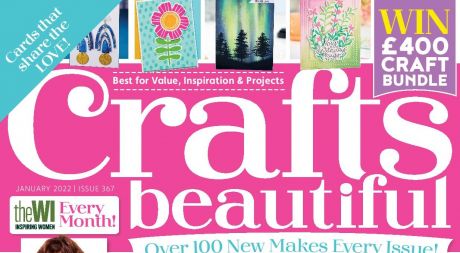 Crafts Beautiful January 2022 Issue 367 Template Pack
